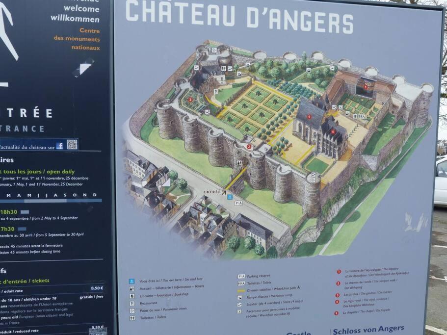La Bergerie Angers Centre Ville Экстерьер фото